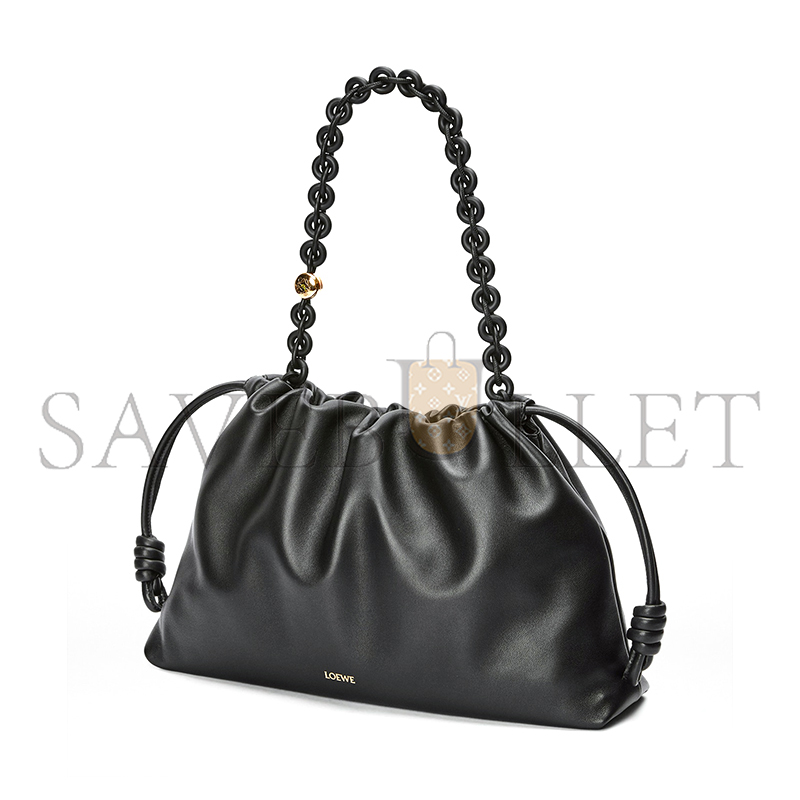 LOEWE LARGE FLAMENCO PURSE IN MELLOW NAPPA LAMBSKIN A411FPDX01 (41*26*9cm)